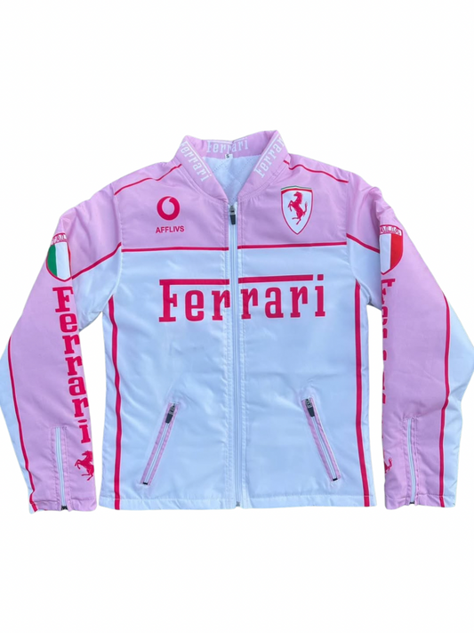 F1 Ferrari Pink Winter jacket