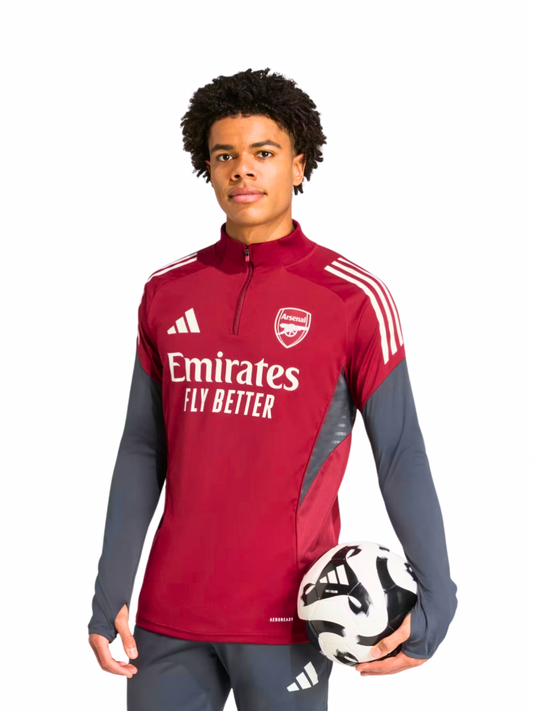 Red Arsenal Training Zipper Embroidered