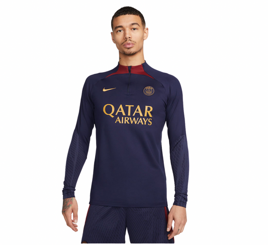 Paris zipper training jersey. regular fit. Embroidered patch & printed versions