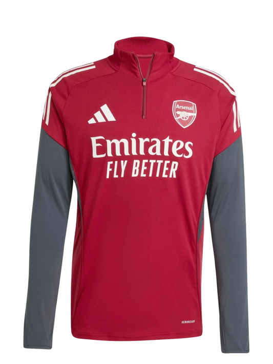 Red Arsenal Training Zipper Embroidered