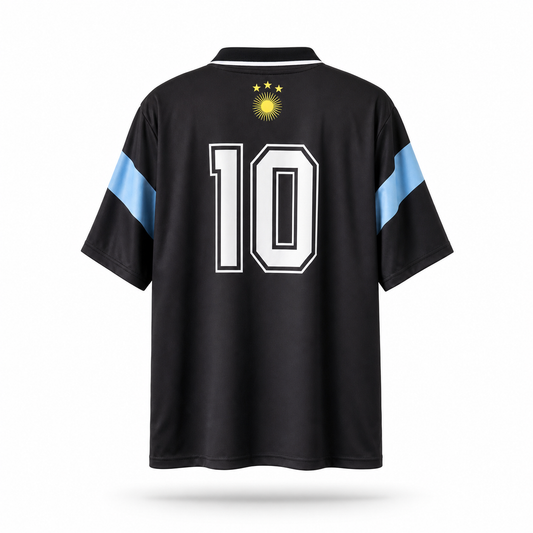 Black Oversized The Goat Jersey