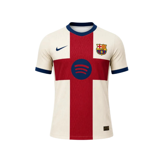 F C B printed fourth Jersey