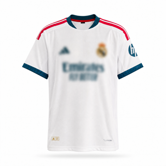 White Madrid Printed Jersey