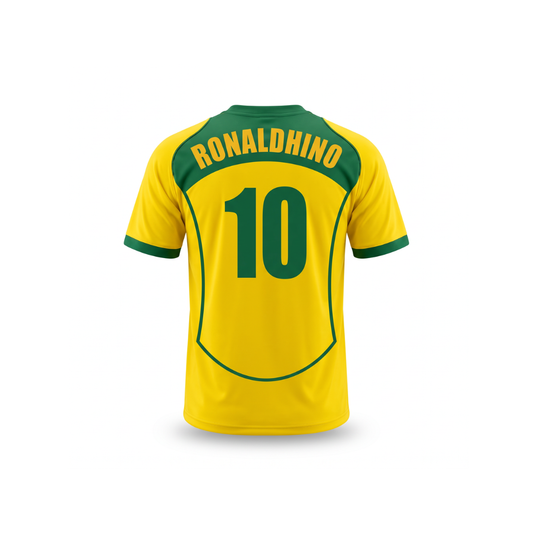 Brazil yellow 2004 Vintage Jersey